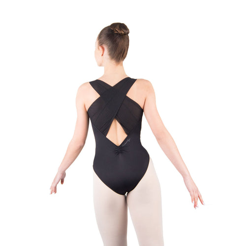 Girls Black Ballet Onesies(Hope/01 Noir)