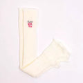 Kids’ White Leg Warmers
