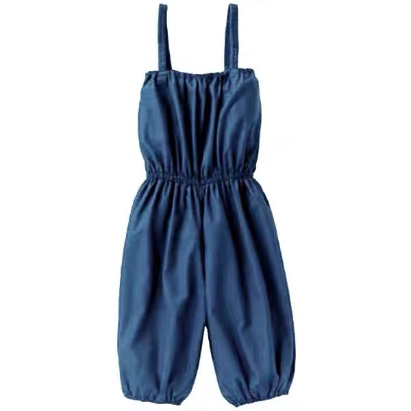 Girls’ Blue Ballet Dance Leotard Shorts