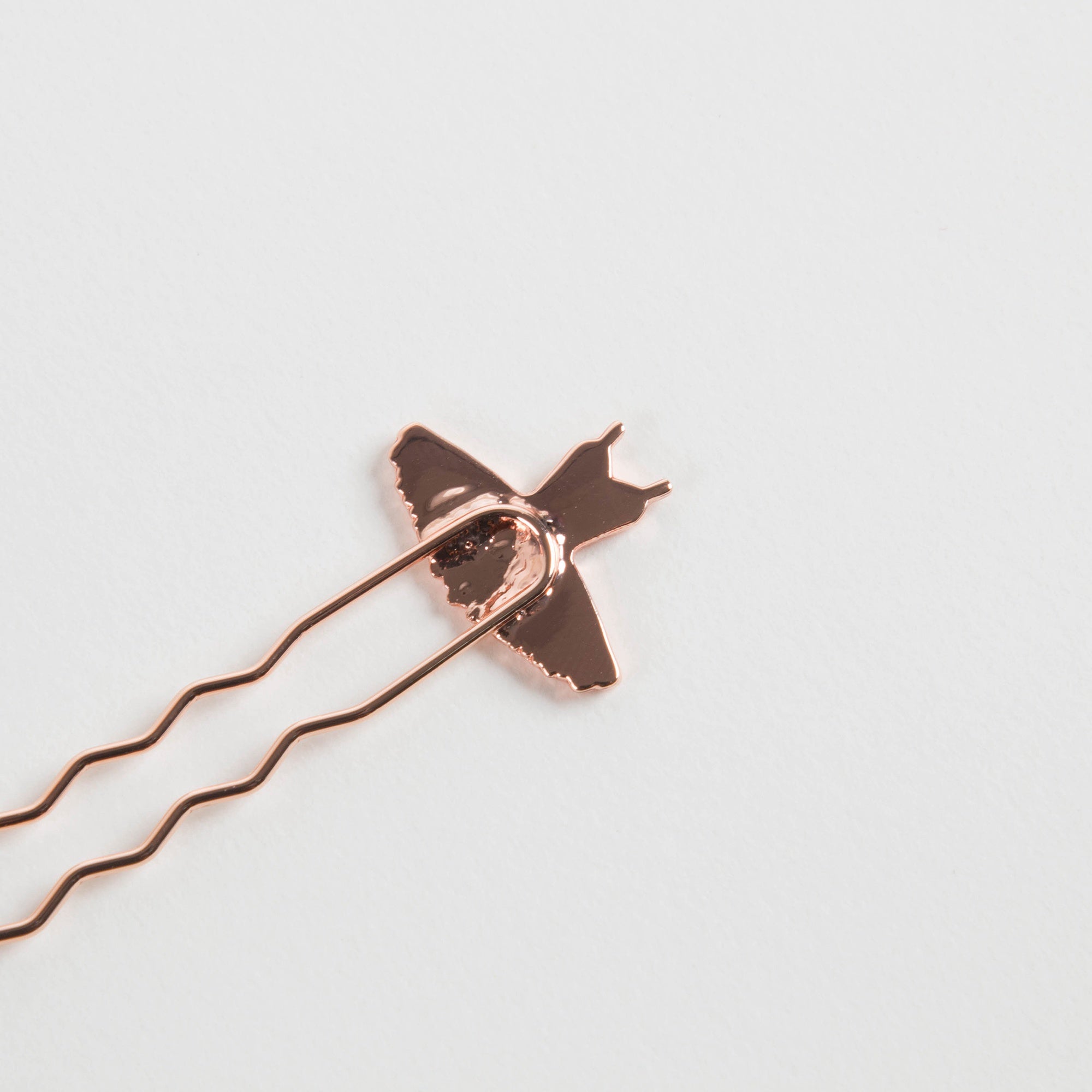Girls Pink Metal Hairpin