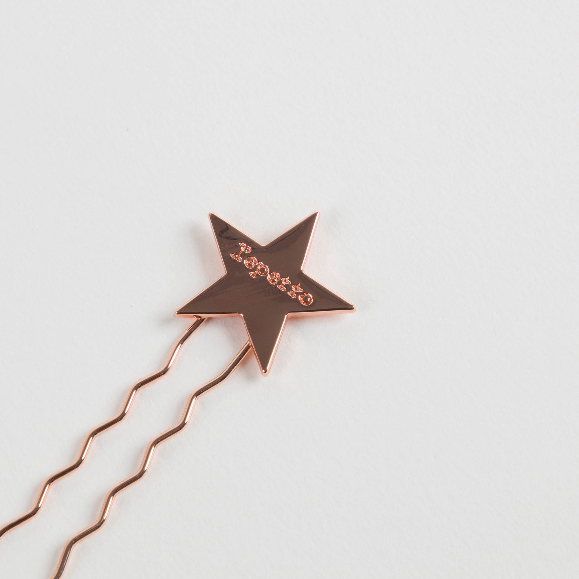 Girls Pink Metal Hairpin