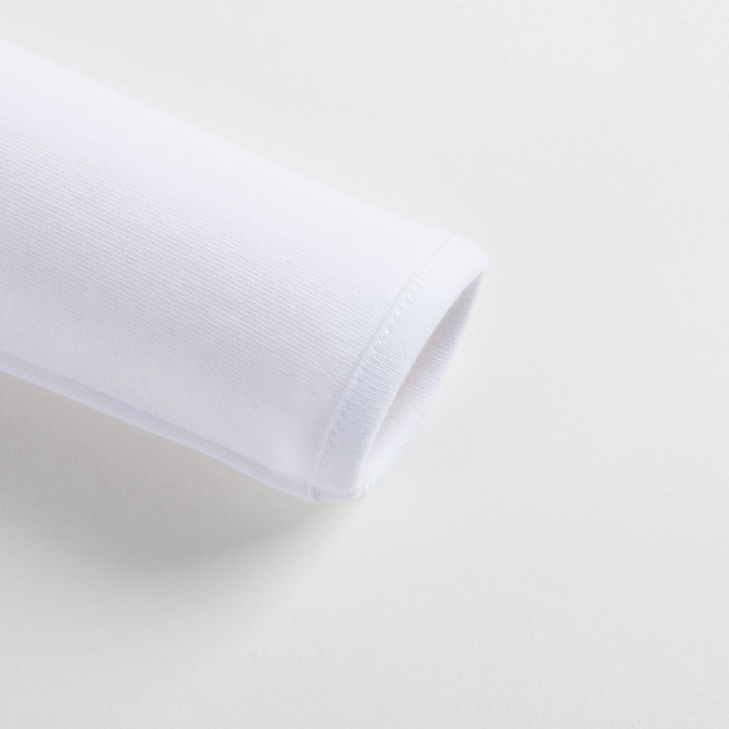 Girls White Cotton Top