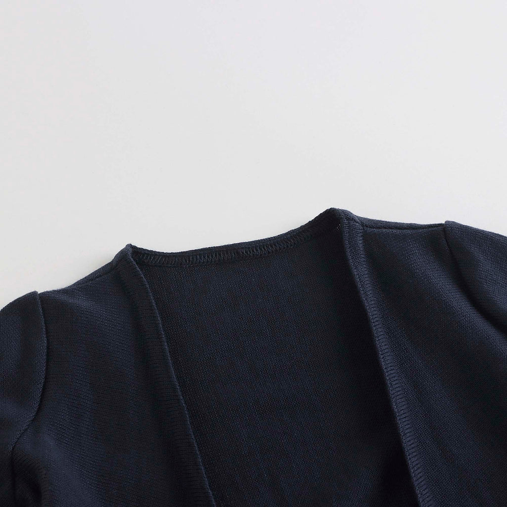 Girls Dark Blue Ballet Top(DE670/116)