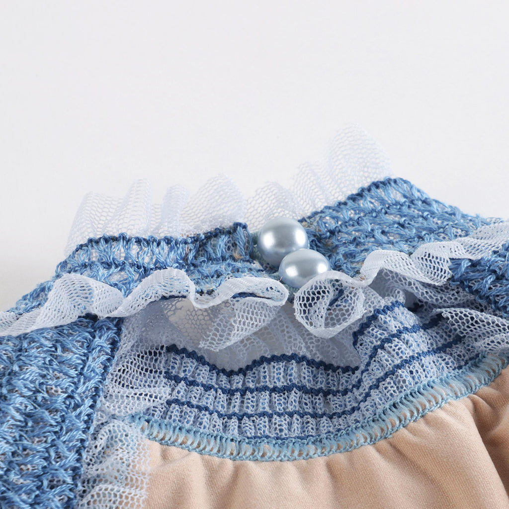 Girls Blue Ballet Onesies
