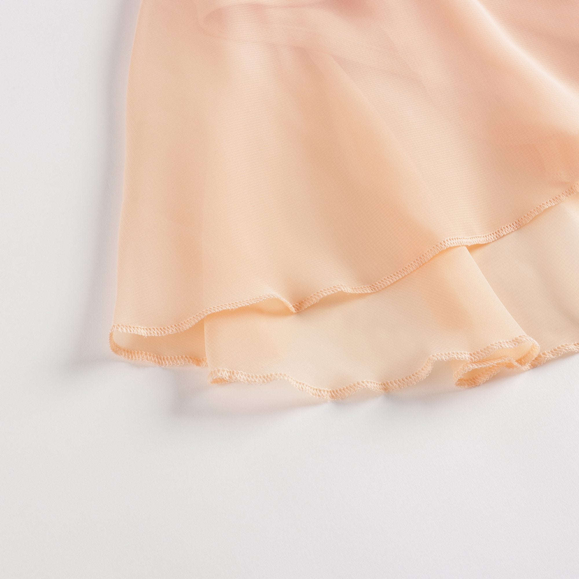 Girls Peach Ballet Onesies