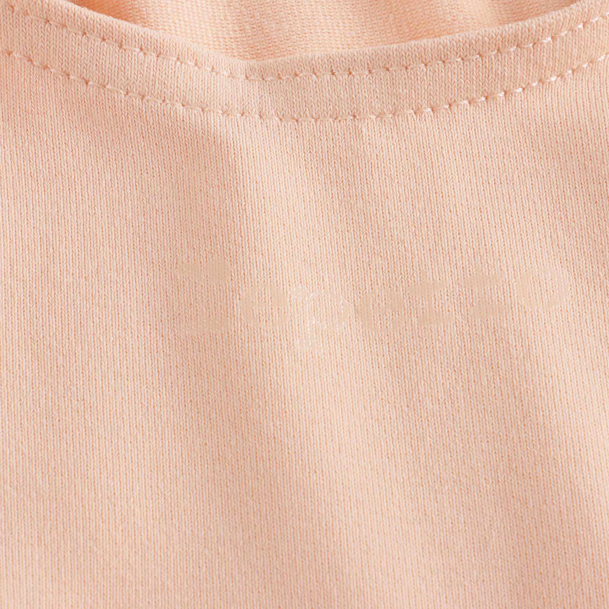Girls Peach Ballet Onesies