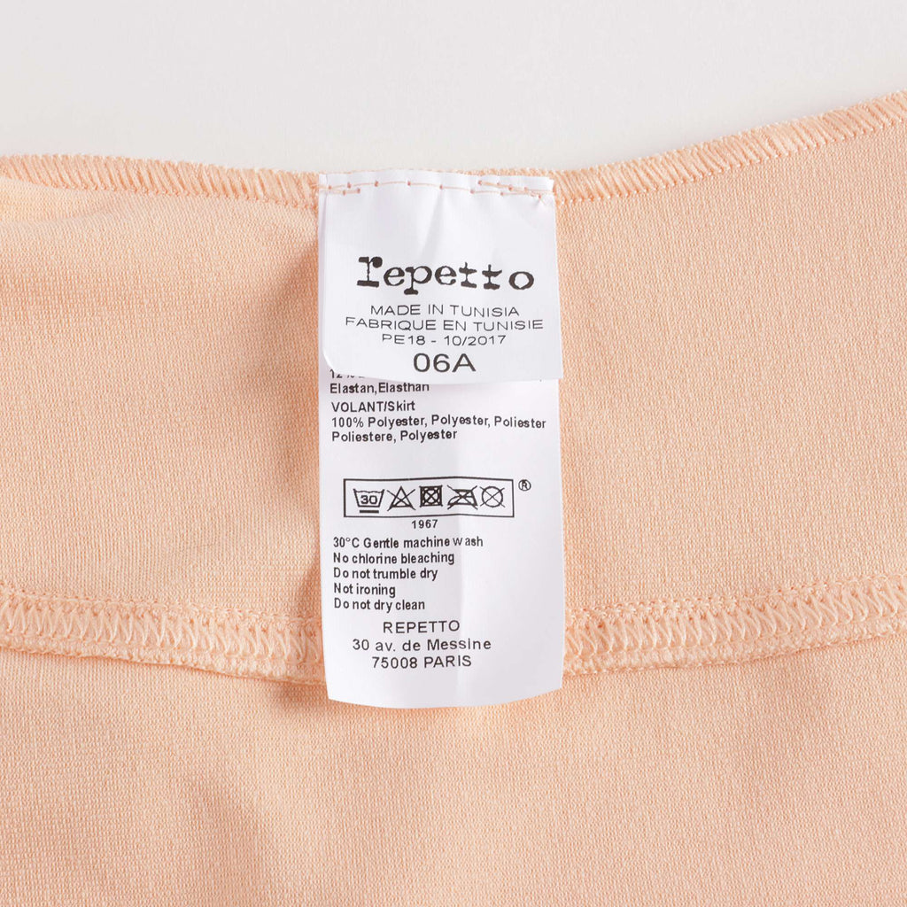 Girls Peach Ballet Onesies