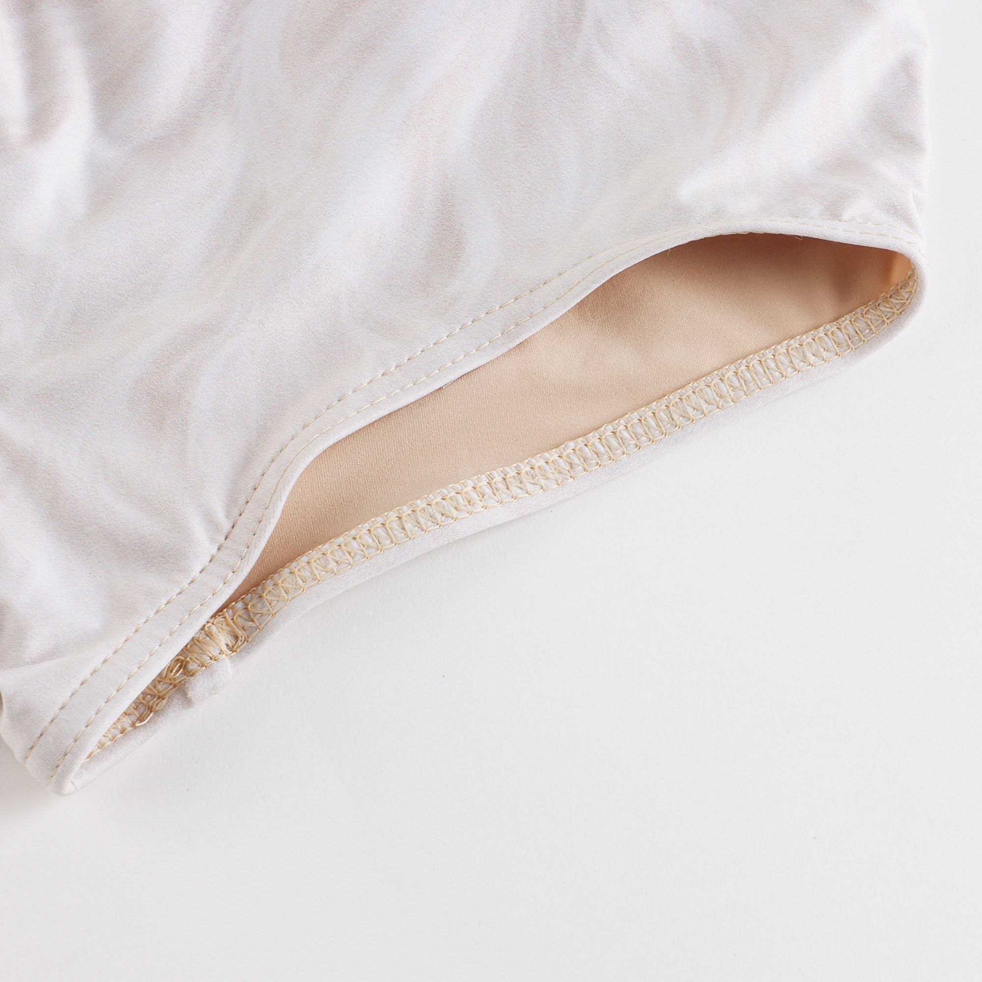 Girls White Cat Ballet Onesies(J231LE33VL/cream)