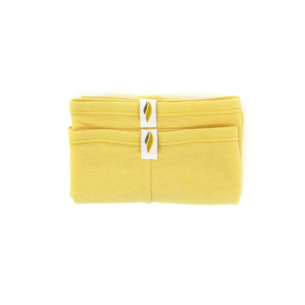 Boys & Girls Yellow Ballet Warm Up Socks