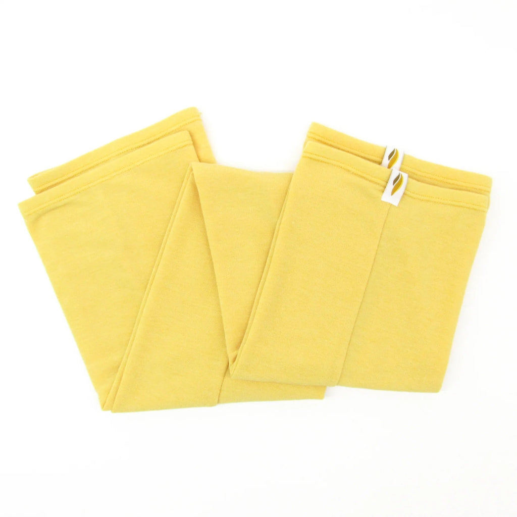 Boys & Girls Yellow Ballet Warm Up Socks