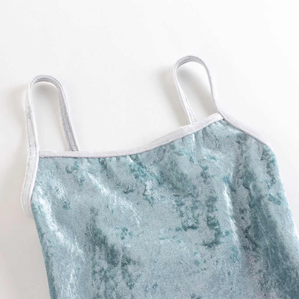 Ice"Daniela/CV-Ice/CV-Silver"Velvet Ballet Onesies
