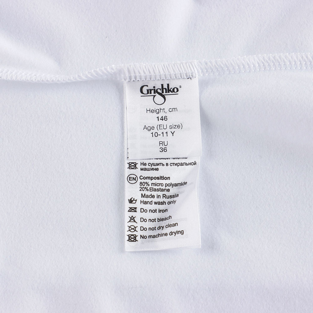 Girls White Ballet Onesies