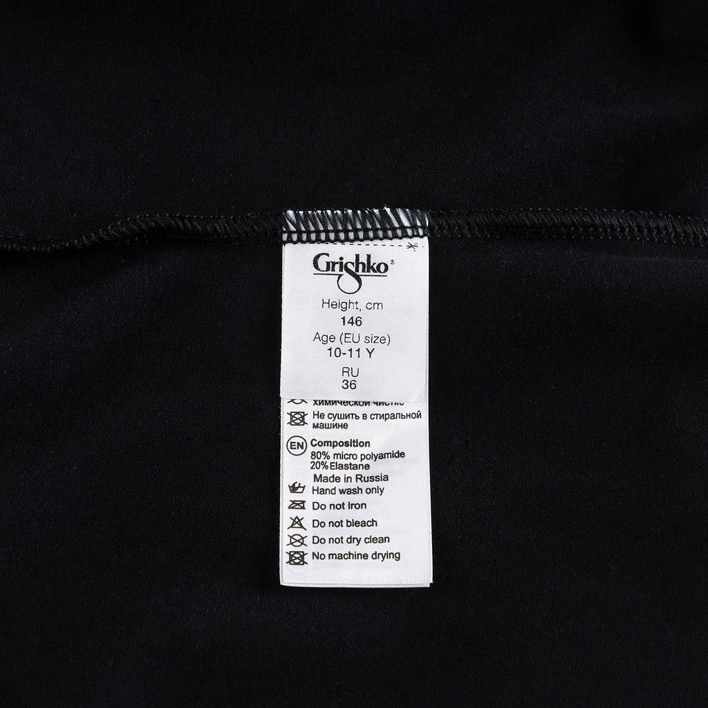 Girls Black Ballet Onesies