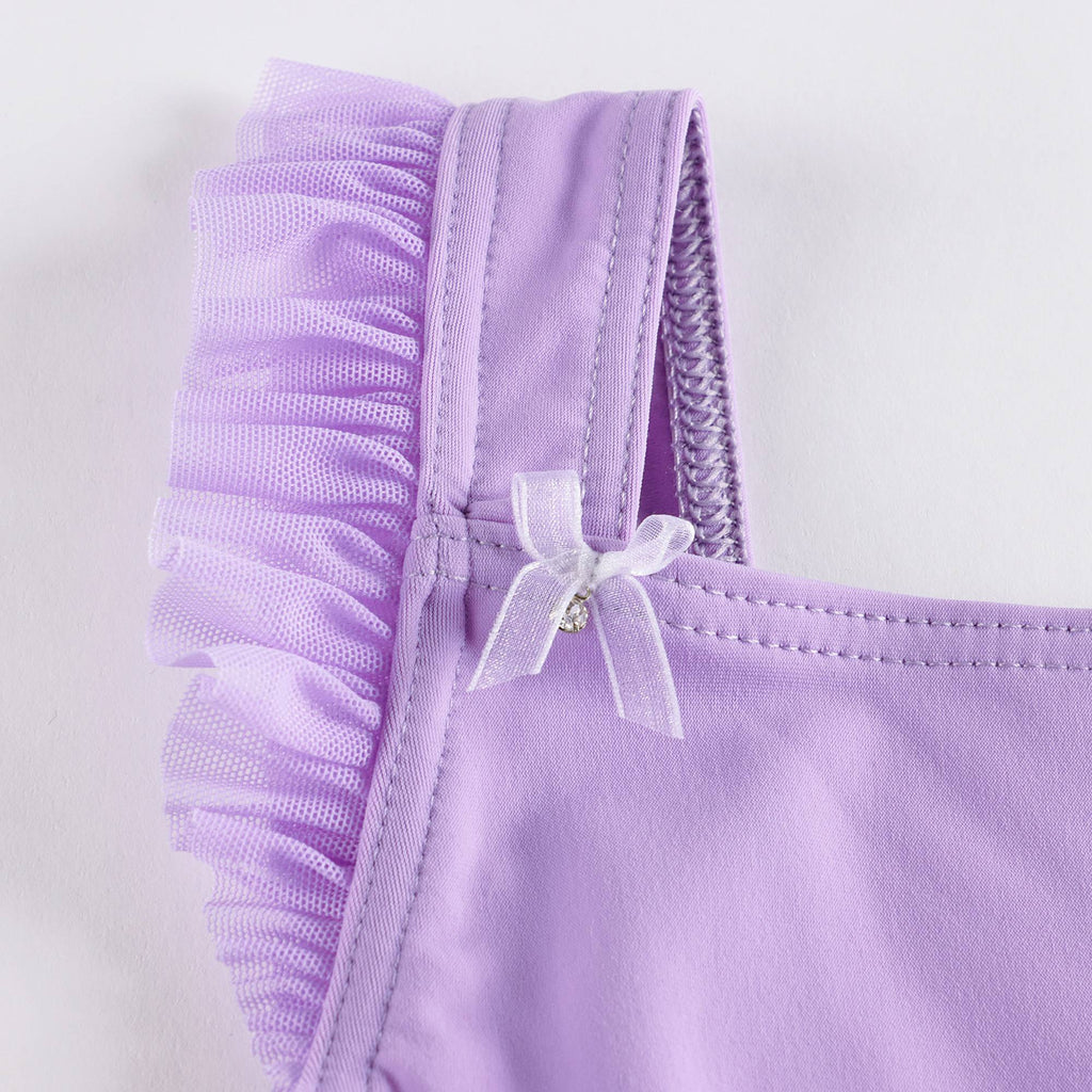 Girls Purple Ballet Onesies