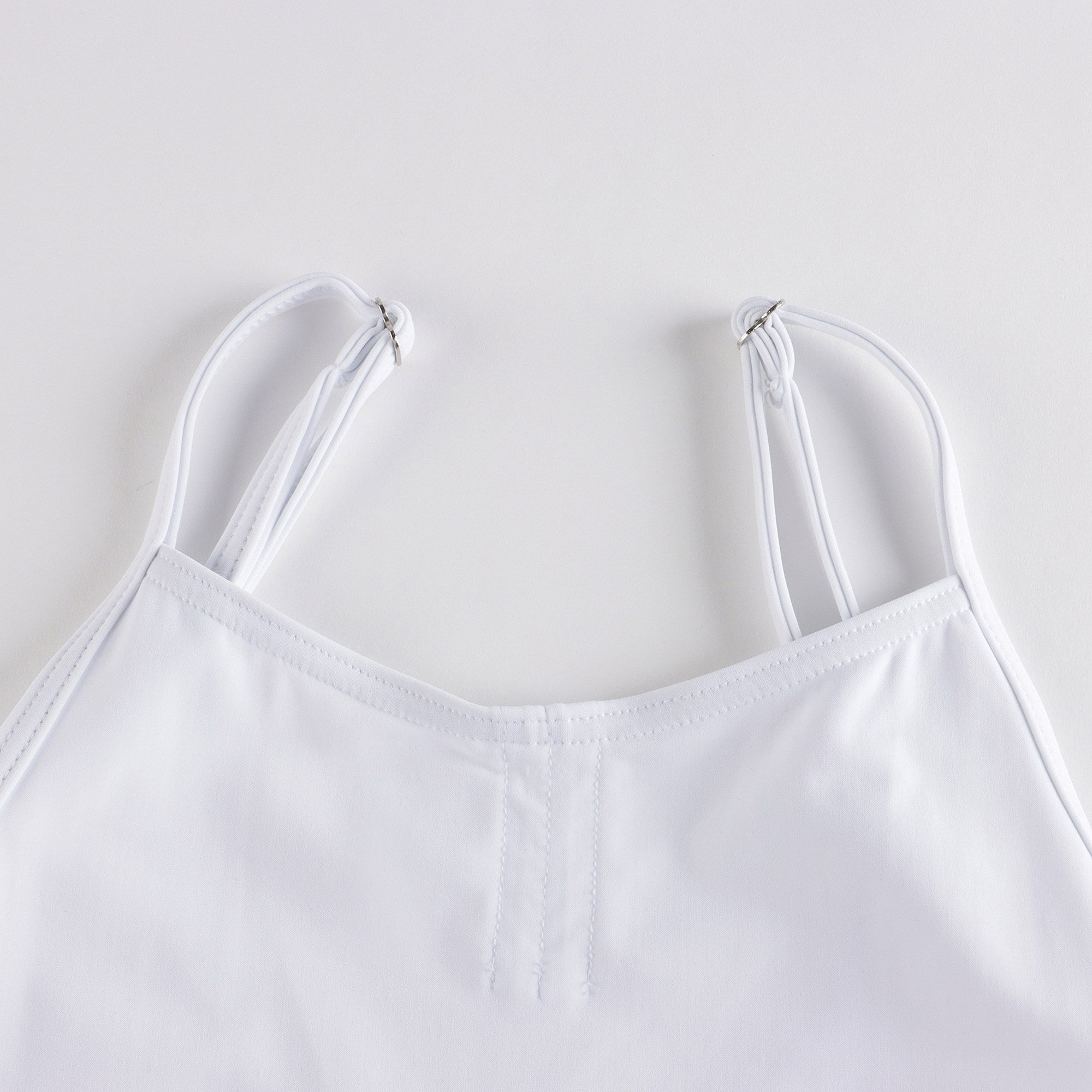 Girls White Ballet Onesies