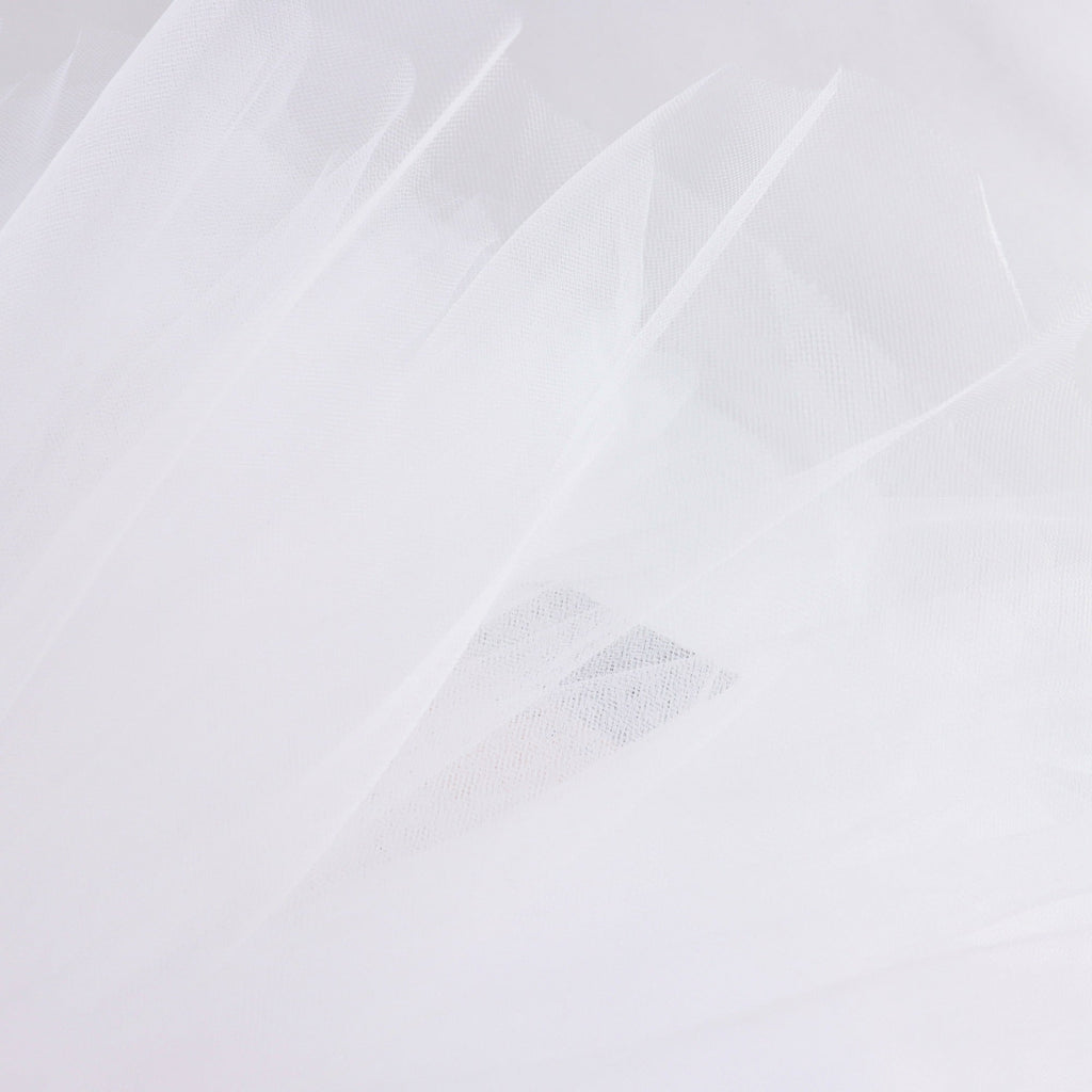Girls White Ballet Skirt