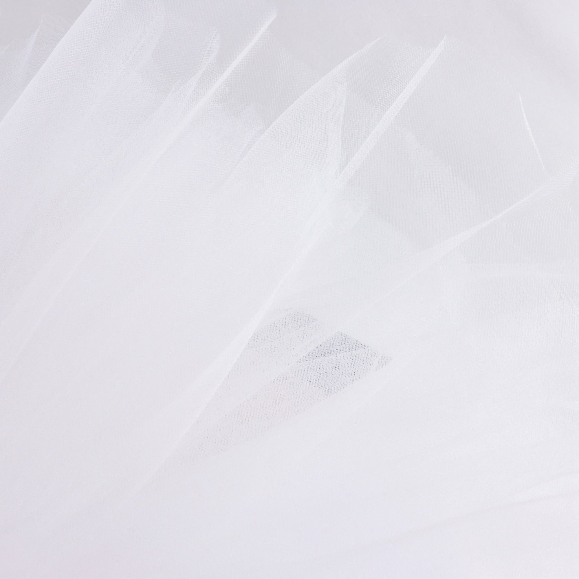 Girls White Ballet Skirt