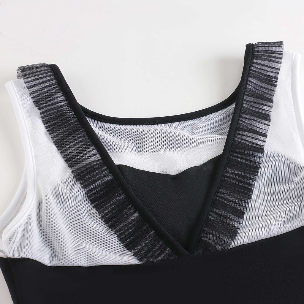 Girls Black Ballet Onesies