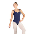 Women Navy Ballet Onesies(Inaya/07 Marine)