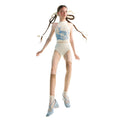 Girls White'JUNIOR ALPINE FAUNA'Choker Ballet Onesies(J201LE20VL/daino)