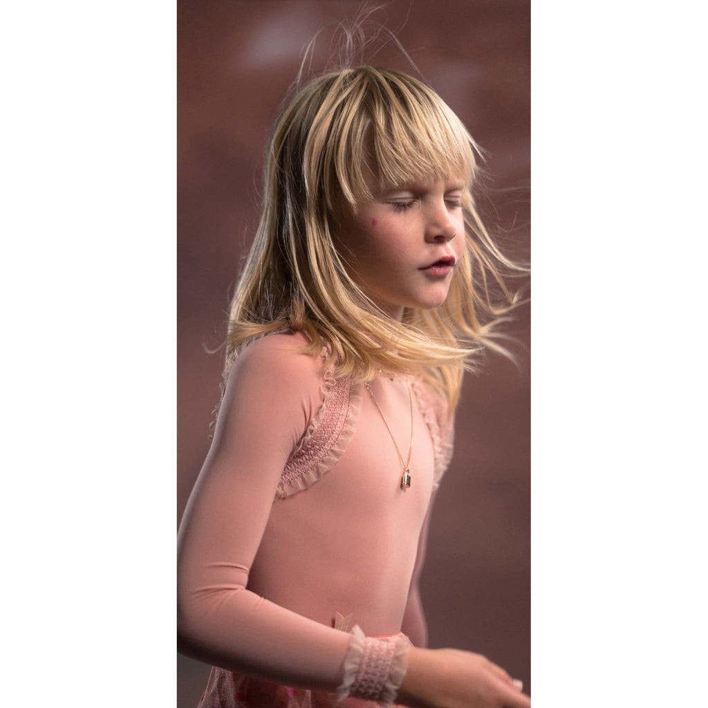 Girls Pink Ballet Onesies