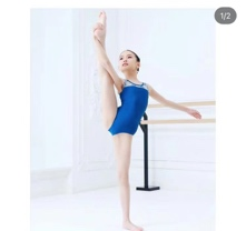 Girls Blue Ballet Onesies