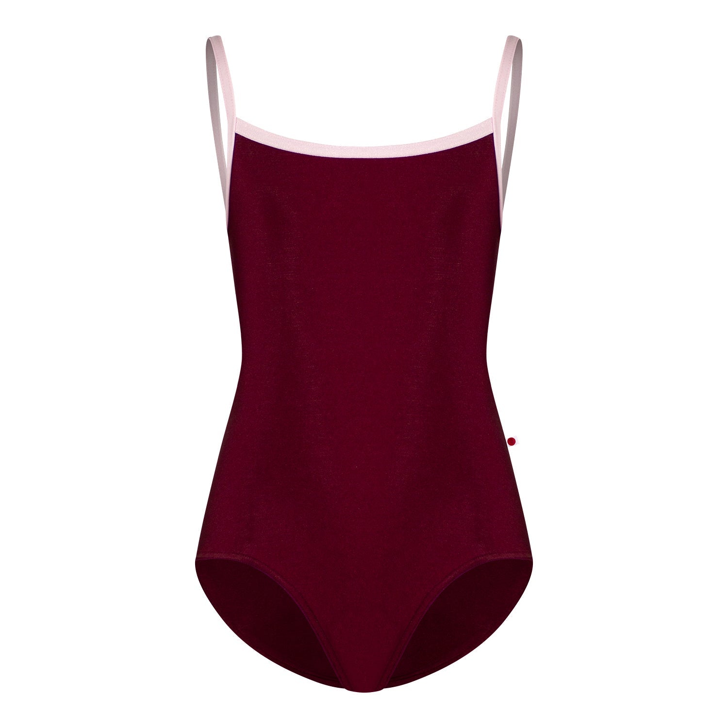 Girls Wine Red Ballet Onesies