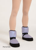 Girls Purple Ballet Warm Shoes