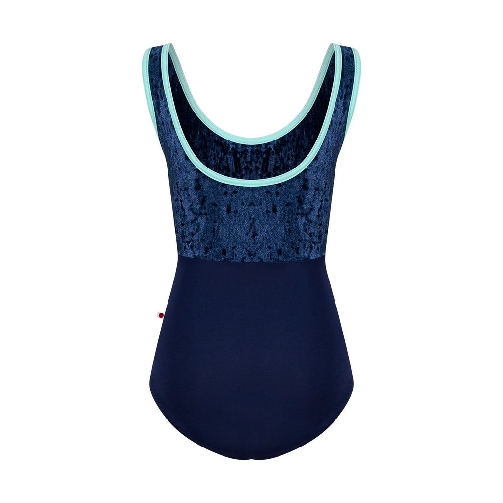Girls Dark Blue "Anna/T-Cosmo/CV-Dark Blue/T-Frozen" Ballet Onesies