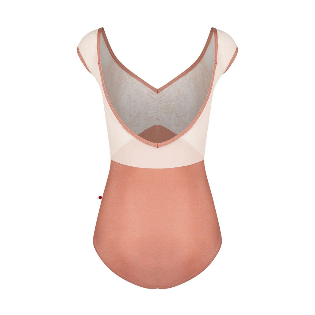 Women Light Pink "Elli/N-Rosewood/CV-Misty Rose/Mesh Blush/N-Rosewood" Ballet Onesies
