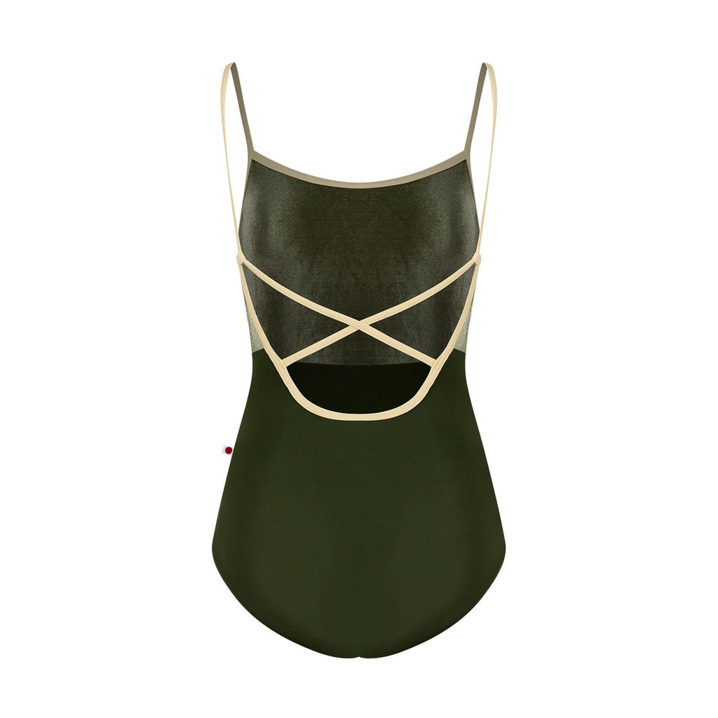 Women Dark Green "Daniela Duo/T-Jungle/V-Safari/T-Vanilla" Ballet Onesies
