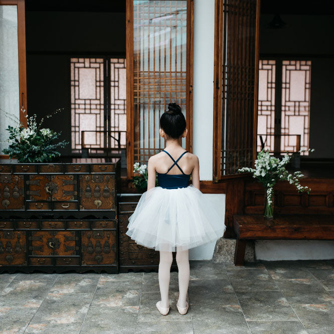 Girls White TuTu Skirt