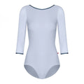 Women Light Blue "Sofiane/V-Serenade/N-Riva/3Q Sleeves" Ballet Onesies