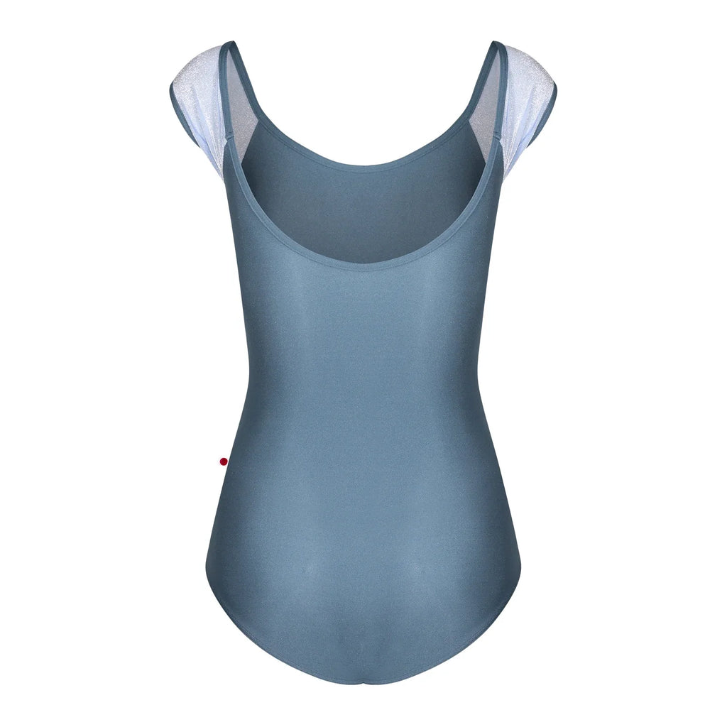 Girls Grey Blue "Wendy/N-Riva/V-Serenade/N-Riva" Ballet Onesies