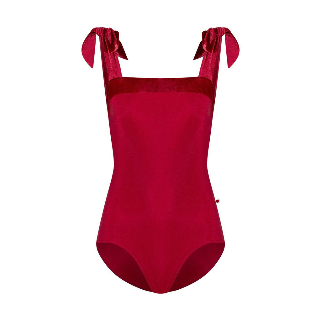 Women Red "Mimi/N-Berry/V-Cerise" Ballet Onesies