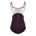 Women Eggplant "Denise/N-Eggplant/V-White/N-Opera" Ballet Onesies