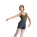 Girls Grey Ballet Shorts(Pascale/47 Gris)