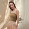 Women Olive Sleeveless Ballet Onesies(R3-24.2/Olive Shadow Print)