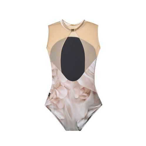 Women Light Pink Flower Ballet Onesies(R5-25.7/Contessa)