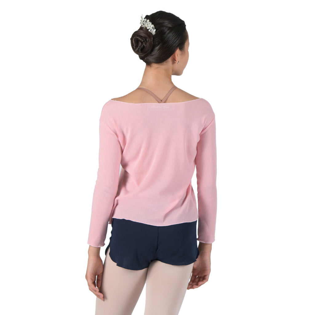 Girls Pink Ballet T-Shirt(Ruby/03 Rose)