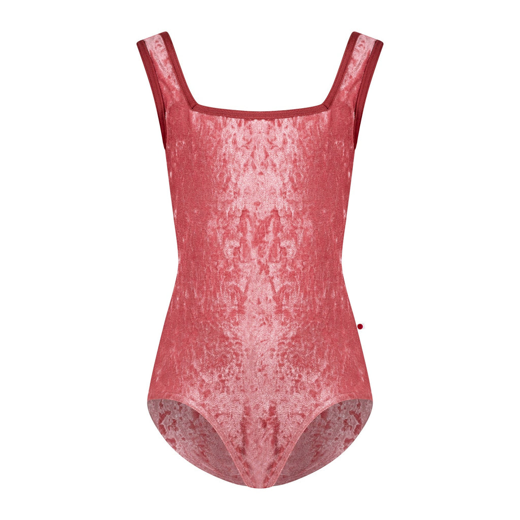Girls Pink Velvet Ballet Onesies