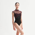 Women Black "Selene" Ballet Onesies(CD26034-1/L13S+TR05+TP11)