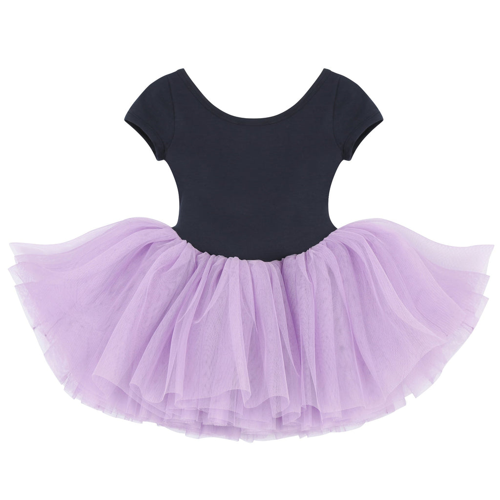 Girls Navy Ballet Onesies
