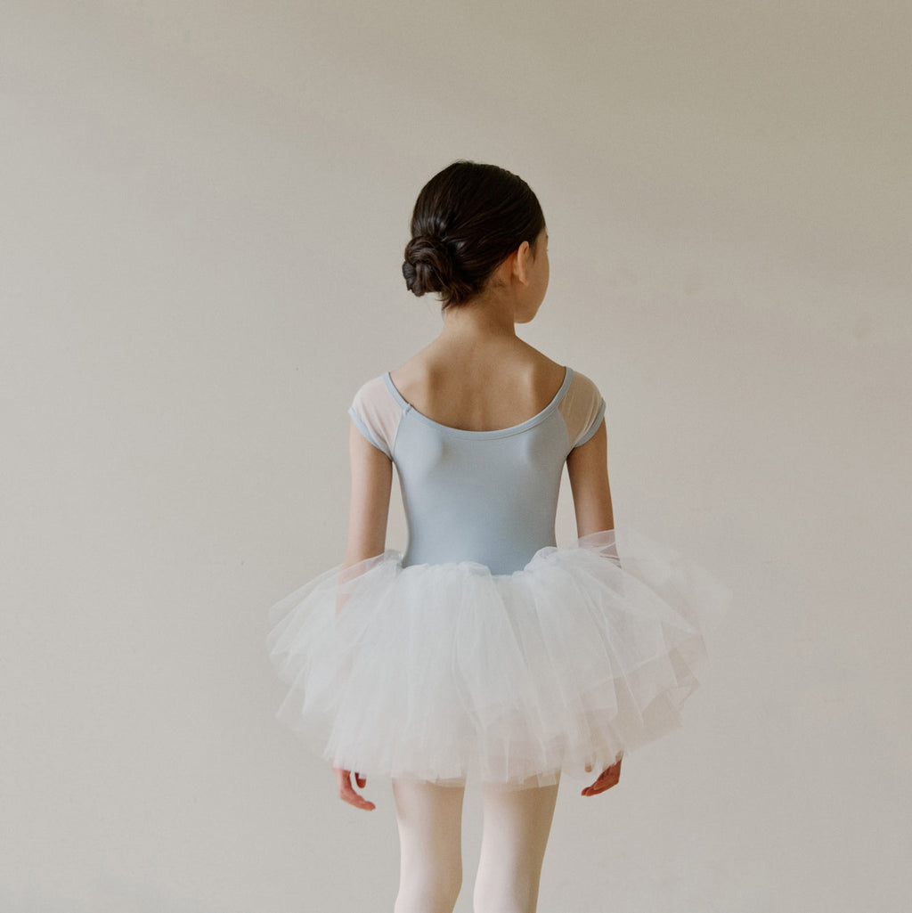 Girls Blue Ballet Tutu Skirt