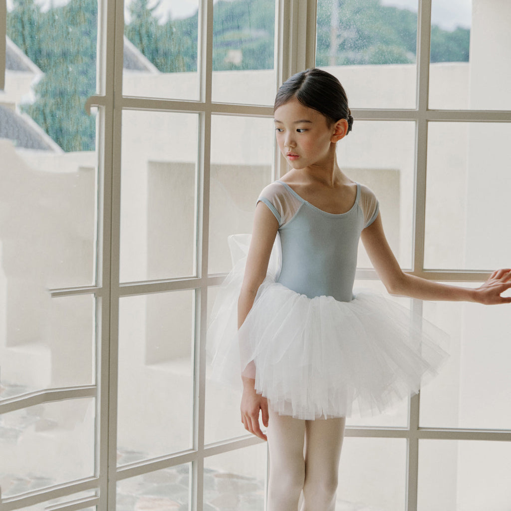 Girls Blue Ballet Tutu Skirt