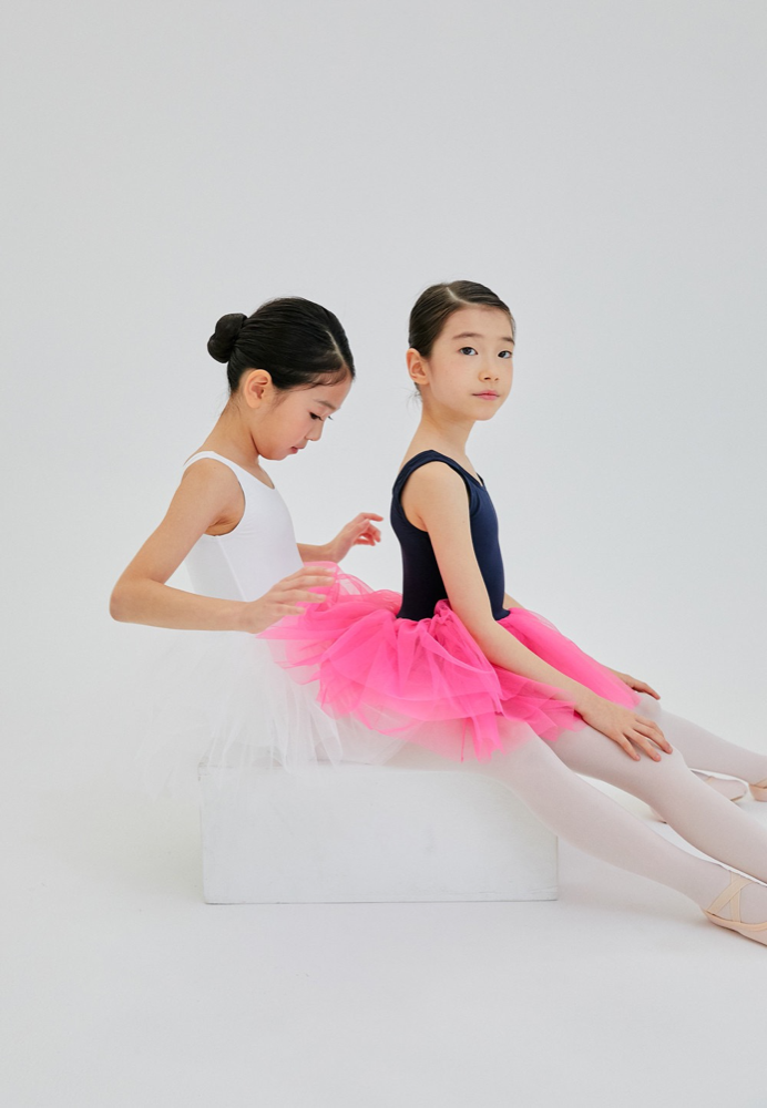 Girls White Ballet Onesies