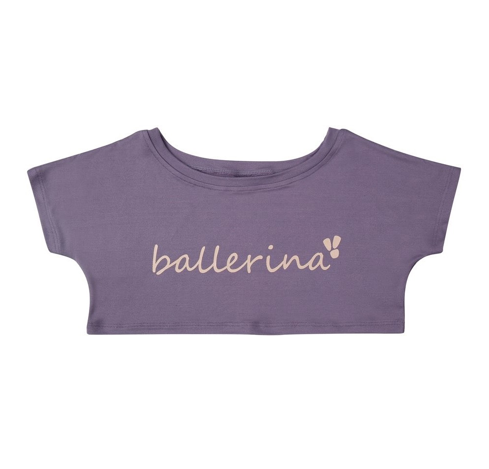 Girls Purple Ballet Tops