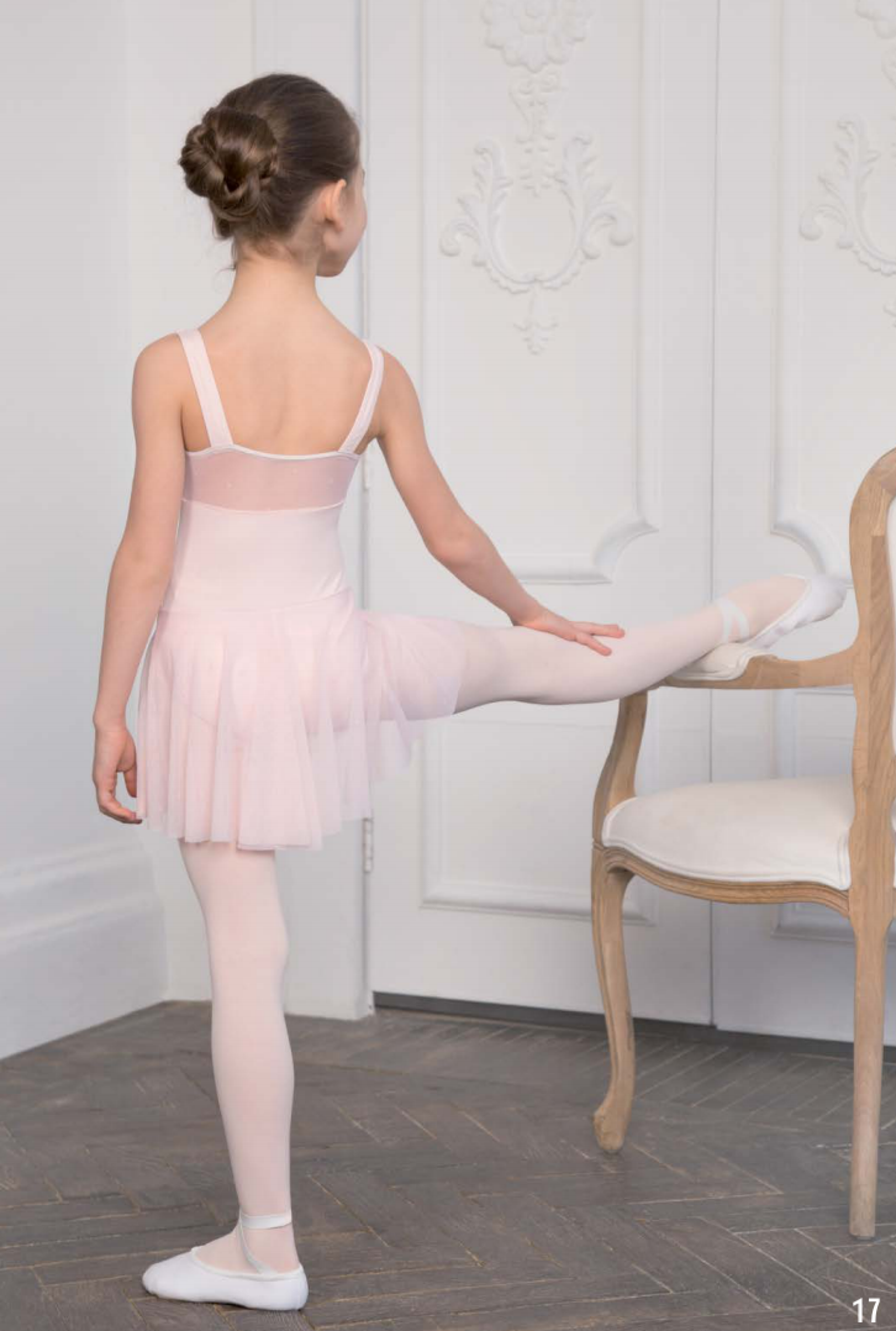 Girls Pink Ballet Onesies Dress