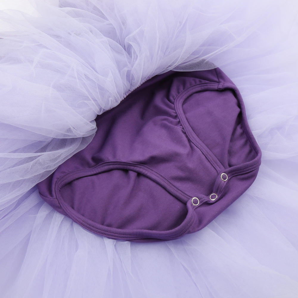 Girls Purple Ballet Onesies