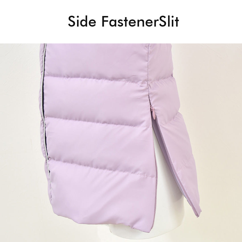 Girls Lavender"abby-w14/lavender/Angela"Ballet Padded Down Gilet